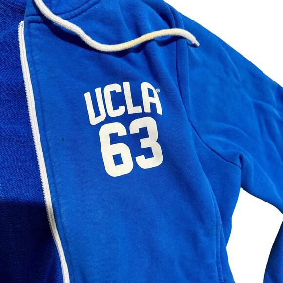 Vintage UCLA Authentic Los Angeles Collegiate Wear full-zip hoodie SzXXL RETRO - Picture 9 of 15